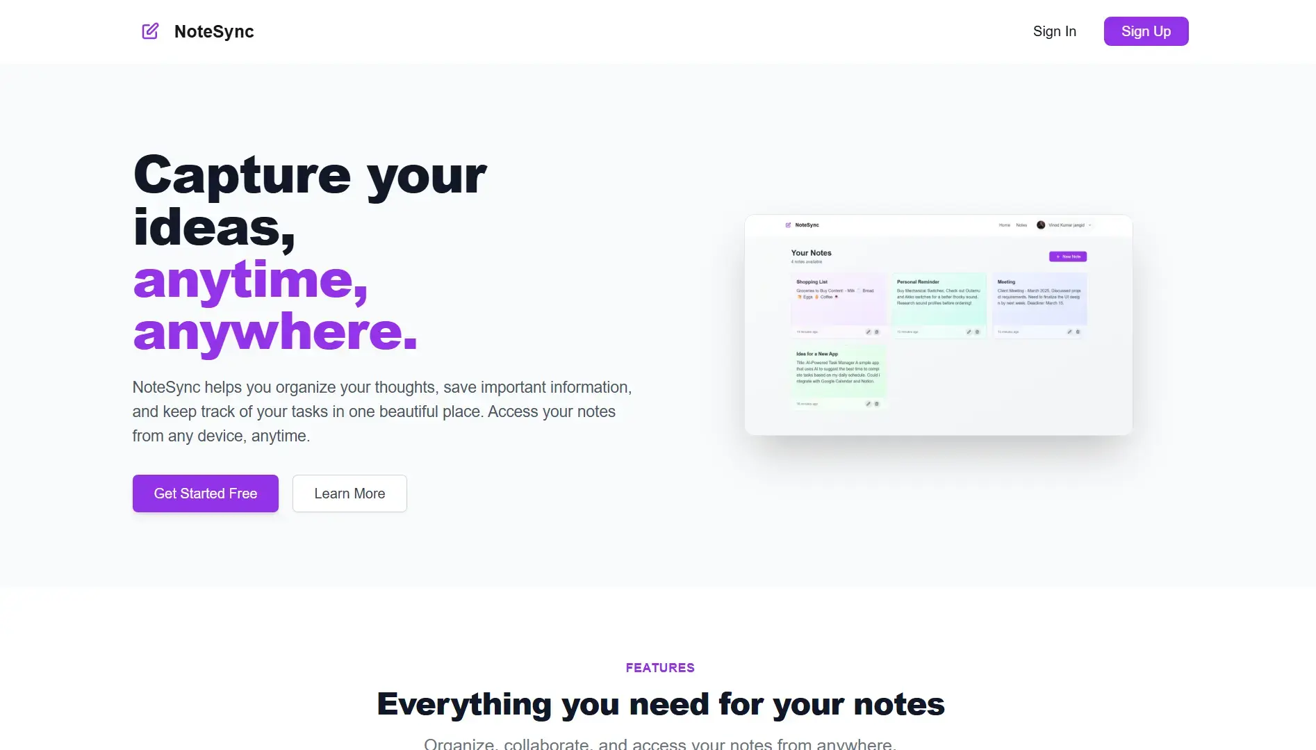 NoteSync
